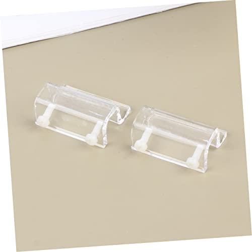4pcs Aquarium Bracket Acrylic Support Tool for Fish Tank Cover Stable Easy to Install Compatible for Open Fish Tanks