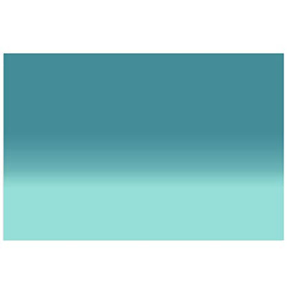 T&H Home Aquarium Décor Backgrounds - Gradient Teal and Green Fish Tank Background Aquarium Sticker Wallpaper Decoration Picture PVC Adhesive Poster, 60.8" W x 24.4" H - size: 60.8"W x 24.4"H