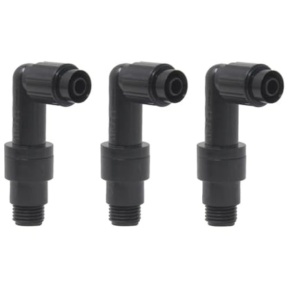 Combination Check Valve and Elbow Compatible with Pentair R172061 and R172061Z for Automatic Chlorine/Bromine Pool and Spa Feeders (3-Pack)