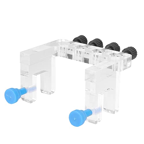 Aquarium Soft Tube, Fixture Holder Acrylic Fish Hose Fixing Clamp Air Pump Accessories Water Pipe Clamp/Holder for Holding Dosing 10mm Dia