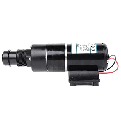 Water Pumps, Parts & Accessories 12v Dc 24vdc 45L/min Pump Sewage 12GPM Dual Blade Centrifugal Impeller For Sanitation Waste And Fish Box Evacuations(24V) - size: 24V