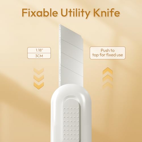 rabbitgoo Window Tint Kit, 3 Pcs Window Privacy Film Installation Tools Set, Includes Suede Squeegee, Utility Knife & 120ml Adjustable Spray Bottle for Car Tints, Privacy Film, Wallpaper Application - color: White Squeegee