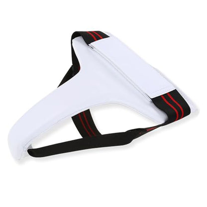 Dioche Protective Cup Womens Taekwondo Groin Guard - Ergonomic Design Boxing Karate Protector for Optimal Coverage - Durable PU Leather - Size L - size: Small