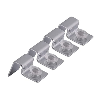 4Pcs Stainless Steel Fish Tank Glass Cover Clips Support Holders for Thick Glass Durable Aquarium Accessories