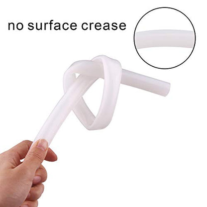 Silicone Tubing – 1/2" ID 3/4" OD Food Grade Flexible Thick for Homebrewing Pump Transfer 3 Meters(10ft) Length - size: 1/2" ID x 3/4" OD, style: 3 Meters