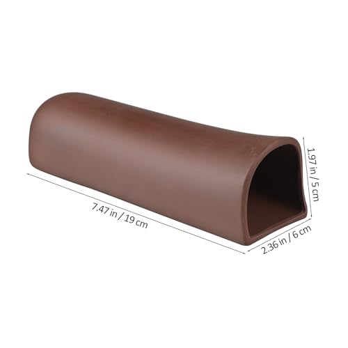 GLEAVI Ceramic Shrimp Shelter and Fish Hideaway Aquarium Breeding Tube for Fish Tank Decoration Large Ceramic Habitat Cave for Shrimp and Breeding