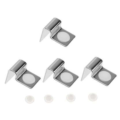 Fish Tank Accessories Aquarium Lids 4Pcs Fish Tank Glass Aquarium Cover Clip Support Holder Stainless Steel - Aquarium Accessories Universal Lid Clips 5mm Glass Tank Aquarium Lid