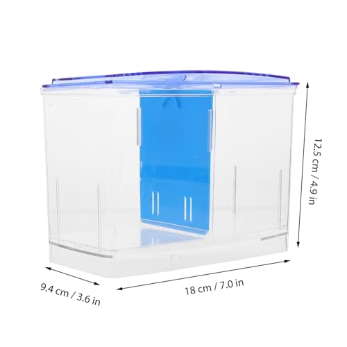 UPKOCH Guppy Breeding Box Fish Tank Isolation System Fish Nursery Pet Breeding Box Air Circulation