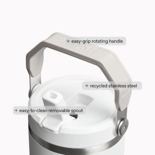 STANLEY IceFlow 2.0 Flip Straw Tumbler, 30 oz, Chalk - color: Chalk, size: 30 Ounces