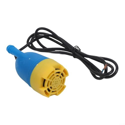 12V Self-Priming Water transfer Pump, Portable Submersible Utility Pump with Debris Filter for RV, Aquarium, Garden Pond, Swimming Pool