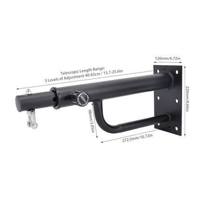 Ejoyous Heavy Bag Hanger, Wall Mount Punching Bag Bracket Adjustable 360° Swivel Boxing Bag Hanging Stand for Home Gym Indoor Outdoor Muay Thai and MMA Training Load up to 300 lbs