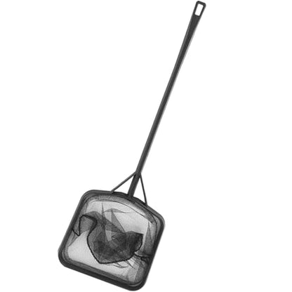 Portable Long Handle Fishing Landing Net Square Aquariums Fish Tanks Fishing Landing Float Item Cleanning Tool Long Handle Fine Mesh Skimming Fine Mesh Cleanning - size: Medium