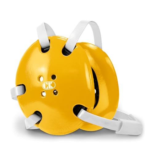 Cliff Keen Signature Wrestling Headgear - color: Light Gold / White