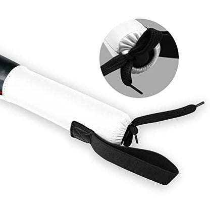 MRX MMA Boxing Training Striking Sticks Padded Pair Boxing Focus Precision Sticks Punch Speed Training Hand Target Ideal for Martial Arts, Muay Thai - color: Black White