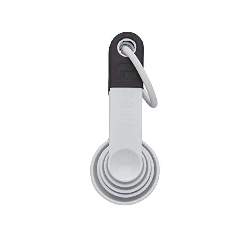 KitchenAid KE057OHWHA Classic Measuring Spoons - color: White/Black