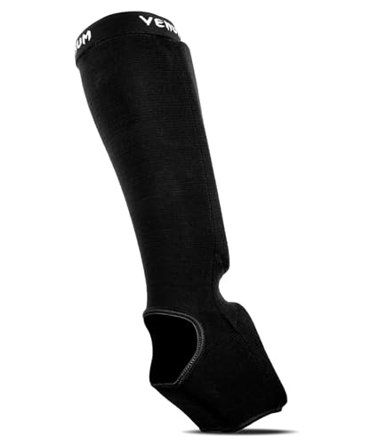 Venum Kontact Shin Guards - color: Black, size: Medium
