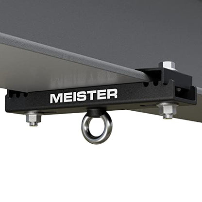 Meister Beam Clamp Hanger Mount for Heavy Bags & Overhead Gear | Commercial-grade low-profile ceiling mount for I-Beams & H-Beams. For boxing punching bags, suspension straps & more - style: Beam Flange Width: 5.5" - 7.5" (14 - 19cm)