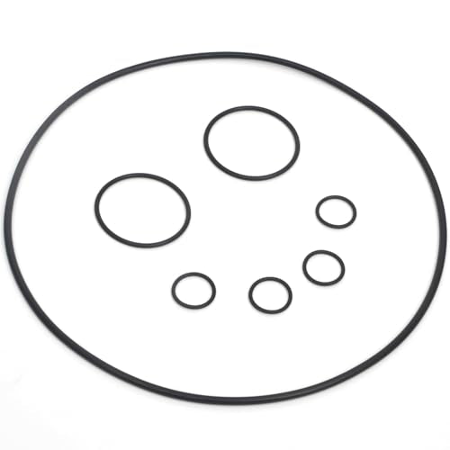 O-Ring Seal kit for FX5/FX6 Aquarium Cartridge Filter Compatible with Fluval A-20207, A-20210, A-20212 Replacement Parts
