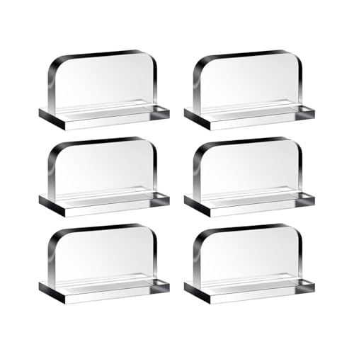 6Pcs Aquarium Tank Lid Handles Clear for Lift and Slide Type Lightweight Fashion Tank Lid Replacement Handles Easy to Install