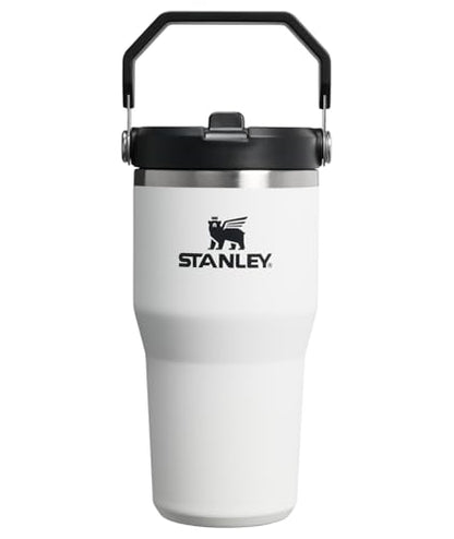 STANLEY IceFlow 2.0 Flip Straw Tumbler, 20 oz, Chalk - color: Chalk, size: 20 Ounces