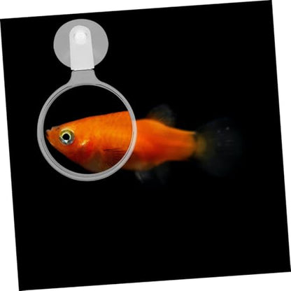 Generic Aquarium Glass with Cup Clear Acrylic Viewer for Small Animals Plants and Landscapes Portable and Easy to Operate Observation Tool for Home and Aquarium