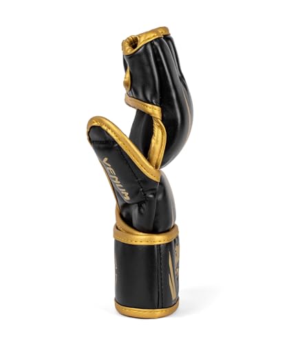 Venum Venum Challenger 2.0 MMA Gloves - color: Black/Gold, size: Medium