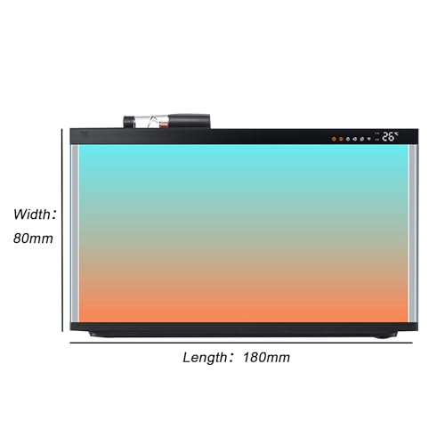 Fish Tank Background Sticker Roll, PVC Background Film, Cuttable Waterproof Backdrop Cover for Freshwater and Marine Tanks,180x80cm - size: 180x80cm