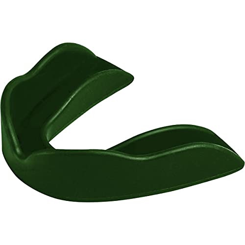 Champro Boil-and-Bite Strapless Mouthguards - color: Forest Green, size: Youth