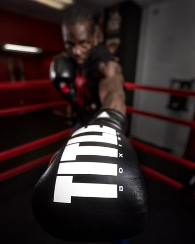 TITLE Boxing Leather Enforcer Pro Sparring Boxing Gloves - size: 18 oz
