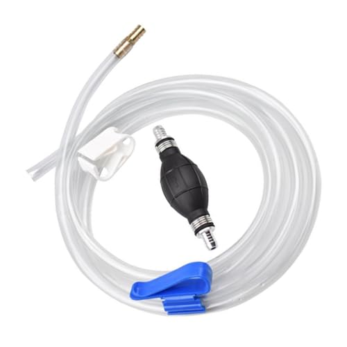 GLEAVI Manual Siphon Pump Suction Hose for Car Oil and Water Transfer, Practical Guide Oil Tube with High Flow, Suitable for Fish Tank Water Suction and Automotive Fluid Drain