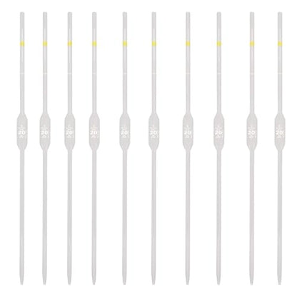 PPVL-20-10: Volumetric Pipette, 20ml Capacity, Pack of 10