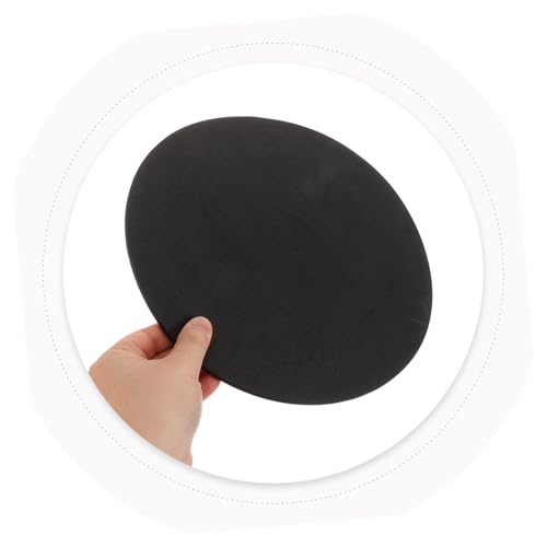 UPKOCH Shock-Absorbing Non-Slip Fish Tank Leveling Mat Waterproof Round Aquarium Pad Tank Cushioning Suitable for Micro Landscape Bottles and Terrariums - size: 12.00X12.00X1.00CM