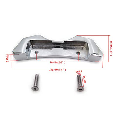 Motorcycle Gas Tank Pads Center Cover for Suzuki Hayabusa Gsx1300R 1997-2019 Black - color: Black