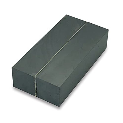 Ceramic Rectangular Square Magnets - Bulk Heavy Duty C8 Grade Rectangle Ferrite Block Magnet 1x1x4 Bar Magnet (Pack of 2)