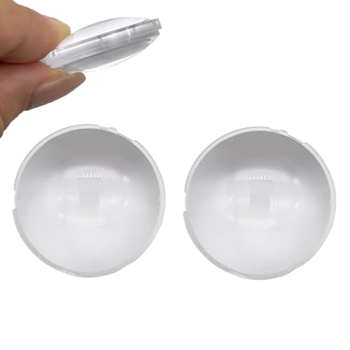 Double Convex Lens - 31mm Diameter, 27mm Focal Length, Optical biconvex Lens for Physics Experiments, Photography, Magnifying, and DIY Projects - Pack of 2pcs (31mm x H12.5mm x F27) - size: 31mm x H12.5mm x F27