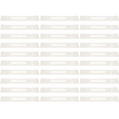 DEEKIN 30 Pcs Resistance Exercise Bands Bulk - color: Light Beige, style: 15-20 Lbs