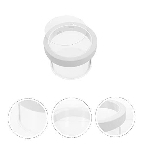 Wakauto Floating Acrylic Fish Breeding Box for Aquarium Transparent Hatchery Isolation Tank with Mesh Bottom for Small Fish Breeding and Acclimation Easy to Clean and Practical Tank