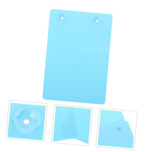 BESPORTBLE Blue Fish Breeding Cone Suction Cups – Aquarium Spawning Plate for Fish Tank Isolation and Hatching Removable Breeding Net