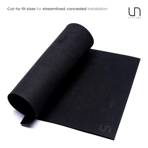UNS Leveling Mat - 40x40cm | 15.74x15.74in, 5mm - Non-Slip Dense Foam Freshwater Saltwater Aquarium Mat for Planted Tanks, Marine Coral Reef, Turtle Reptile Enclosure, Betta Fish Shrimp Tank - Black - size: 40x40cm | 15.74x15.74"