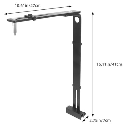 Toddmomy 2pcs Aquarium Light Holder Adjustable, Aquarium Light Riser Fish Tank Led Light Stand Aquarium Lamp Brackets Support for Holder