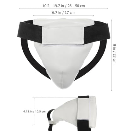UPKOCH Youth Groin Protector for Boys 8-12, Adjustable Cup Guard | Boxing Groin Guard, Adjustable Support, For Martial Arts Training and Sparring