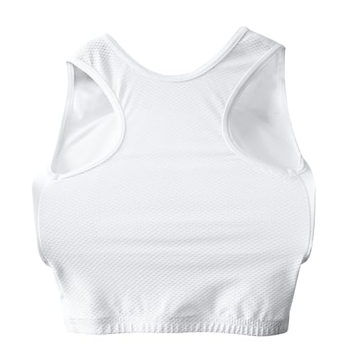 adidas Women Lady Female Karate Chest Guard, Body Protector - WKF Approved - White - size: X-Large