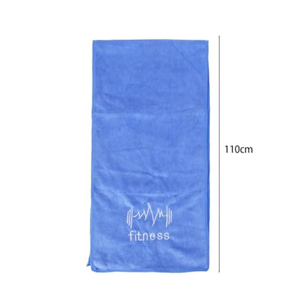 Multifunctional Fitness Towel for Sports Super Soft Quick-Drying Microfiber Towels Swimming Gym Equipment Sweat Pad (Royal Blue) - color: Royal Blue