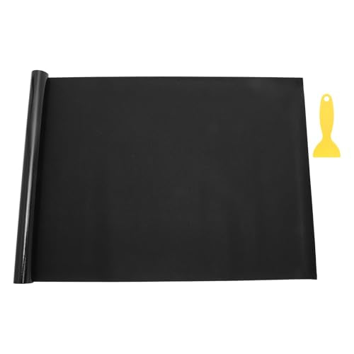 Aquarium Background, Aquarium Background Static Cling, Fish Tank Background, Fade-Resistant Aquarium Poster Background, 78.7" l X15.8 W, Black, 1 Set