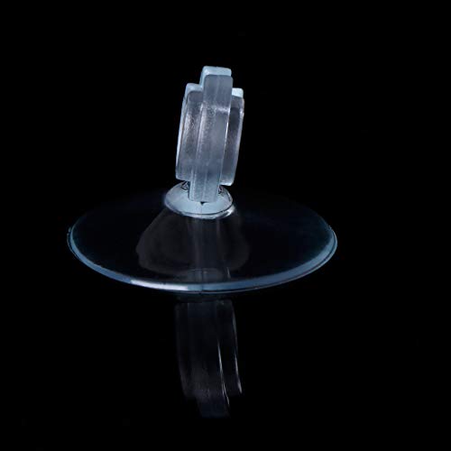 10-Pack Aquarium Suction Cups with Unremovable Clips 3cm Dia. Clear Soft Sucker for Fixing Fish for Tank Hose Suction Cup Clip Hot