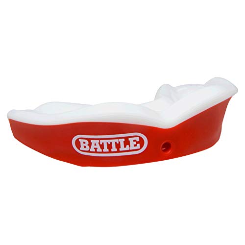 Battle Sports Ultra-Fit Football Mouthguard - color: Red, size: Adult