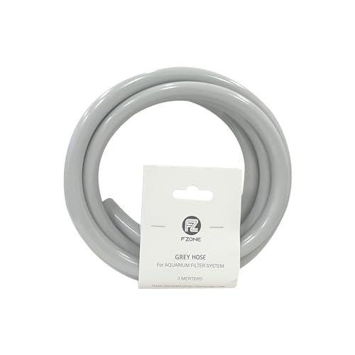 FZONE Aquarium Tubing 3M Class Grey for Aquatic Filter System Tubing 16/21mm