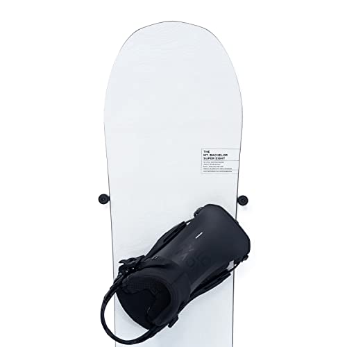 (4 PCS) Snowboard Wall Mount Storage – Edge-Safe Modern Snowboards Hanger
