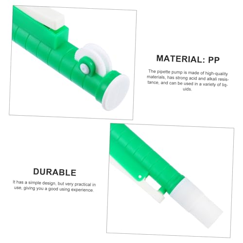 Veemoon Scientific Pipette Pump Plastic Laboratory Pipette Pump 10ml Dispenser