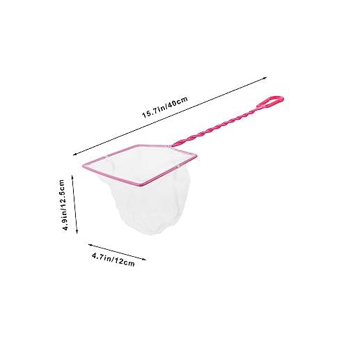 5pcs Portable Fishing Net Convenient Fish Catching Tool for Aquarium Small Fine Mesh Design for Gentle Handling of Fish Tank Supplies